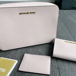 Michael Kors cross body bag with wallet and credit card insert